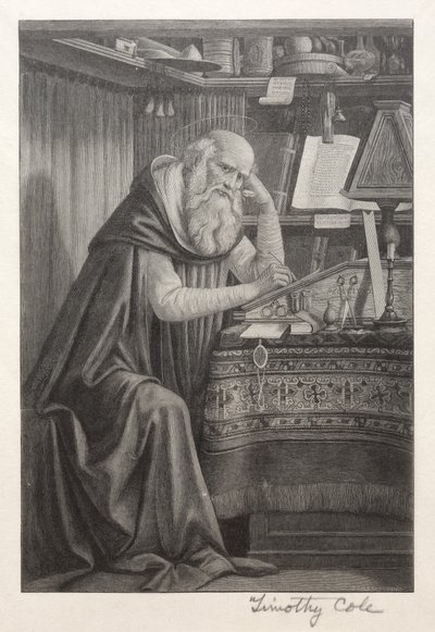 Staří italští mistři: Svatý Jeroným, 1888-1892. od Timothy Cole