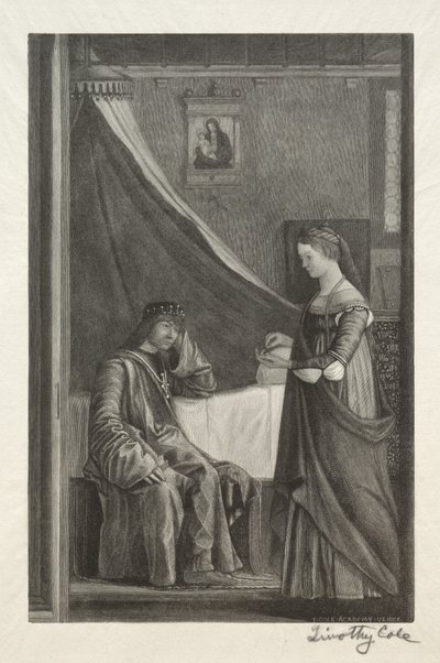 Staří italští mistři: Svatá Uršula se svým otcem, 1888-1892. od Timothy Cole