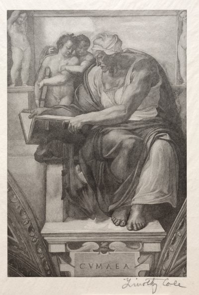 Staří italští mistři: Kumská Sibyla, 1888-1892. od Timothy Cole