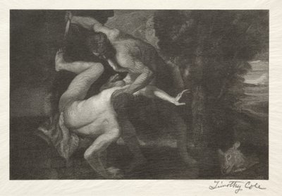 Staří italští mistři: Smrt Abela, 1892. od Timothy Cole