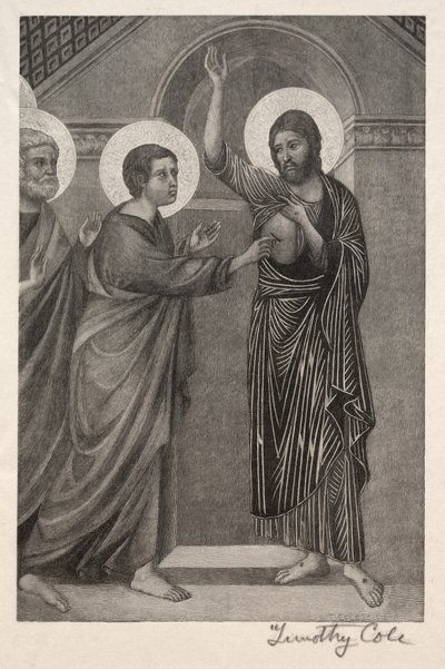Staří italští mistři: Nevěra svatého Tomáše, 1888-1892. od Timothy Cole