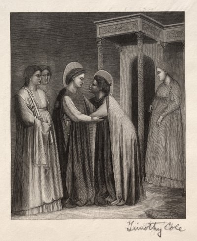 Staří italští mistři: Návštěva, 1888-1892. od Timothy Cole