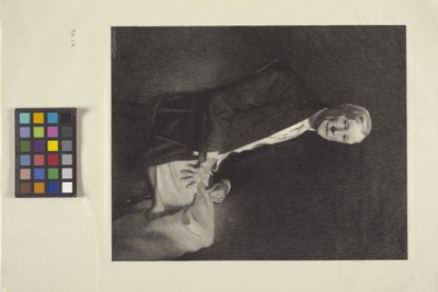 Portrét Johna D. Rockefellera (inkoust) od Timothy Cole