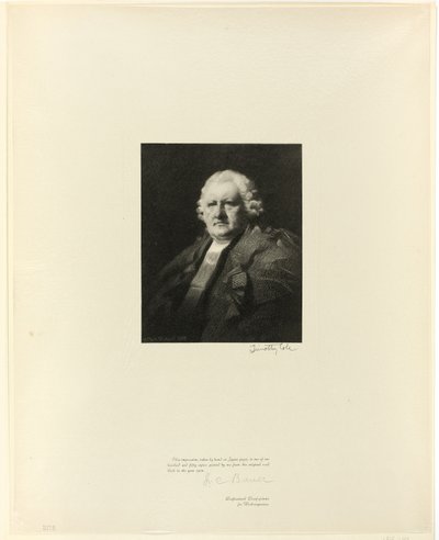 Portrét lorda Newtona ze starých anglických mistrů od Timothy Cole