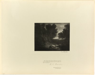 The Watering Place, od starých anglických mistrů od Timothy Cole