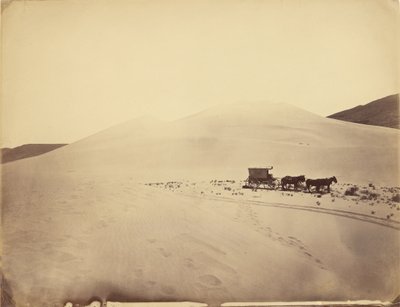 Desert Sand Hills poblíž Sink of Carson, Nevada od Timothy H. OSullivan