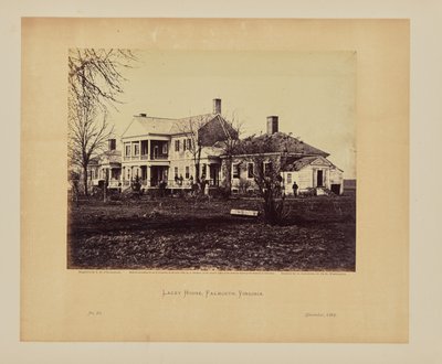 Lacey House, Falmouth, Virginie od Timothy H. OSullivan