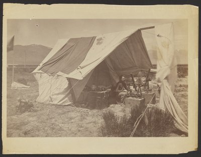 [Pan J. Terrey Gardner jako U.S. Grant, 40. rovnoběžka, Ruby Valley, Nevada] od Timothy H. OSullivan