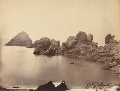 Tufové kopule, Pyramid Lake, Nevada od Timothy H. O