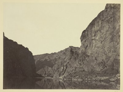 Black Cañon, řeka Colorado, pohled od tábora Big Horn od Timothy O