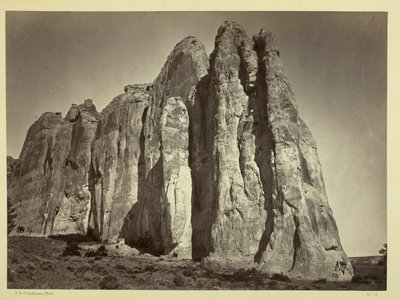 The South Side of Inscription Rock, 1873 od Timothy OSullivan