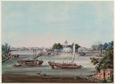 DA Huang nazývá pevnost, Pearl River od Tingqua