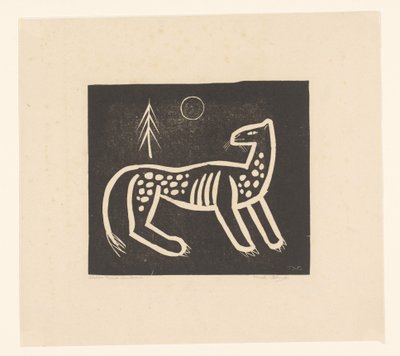 Tygr od Tinus van Doorn (signed by artist)