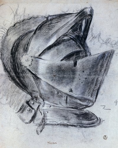 Helma od Tiziana (asi 1490-1576), kresba od Titian (c.1488 1576)
