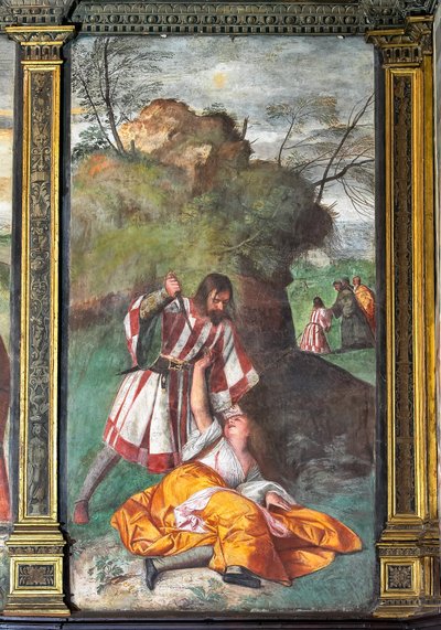 Zázrak žárlivého manžela od Titian (c.1488 1576)