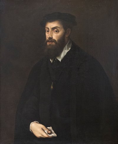 Karel V., podle Tiziana Vecellia (olej na plátně) od Titian (c.1488 1576) (after)