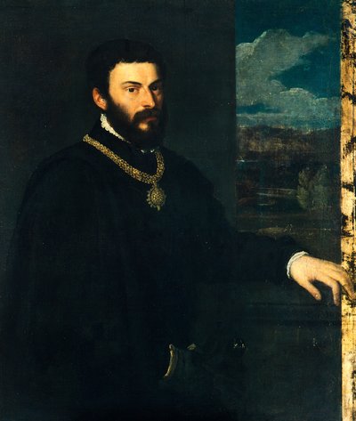 Hrabě Antonio Portia a Brugnega od Titian (c.1488 1576)