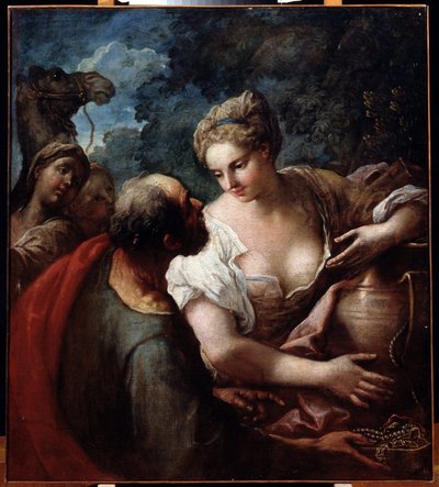 Rebeka u studny od Tiziano Vecelli