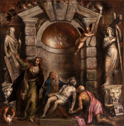 Pieta, 1575-1576. od Titian