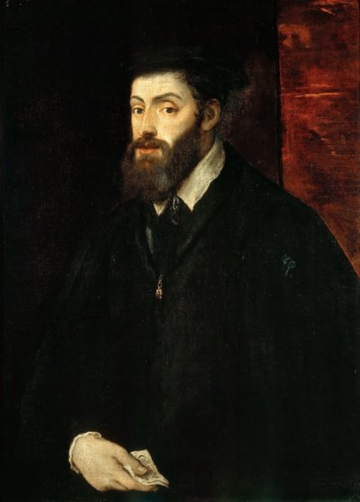 Portrét císaře Karla V. 1500-1558, 1549. od Titian
