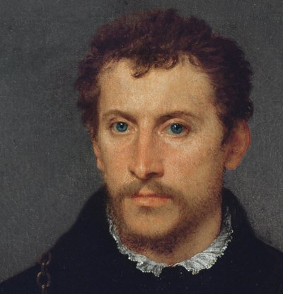 Angličan (detail), 1540-5 od Tiziano Vecelli