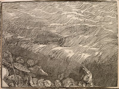 Potopení faraonovy armády v Rudém moři od Titian