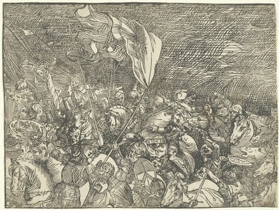 Ponoření faraonovy armády do Rudého moře od Titian