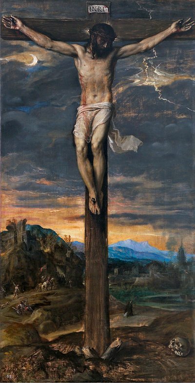 Kristus na kříži, c. 1565. od Tiziano Vecelli