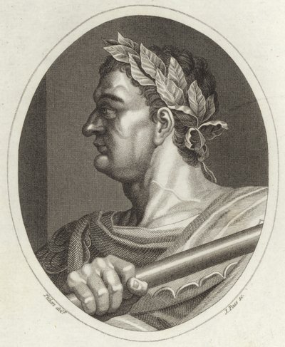 Domitian Caesar od Tiziano Vecelli