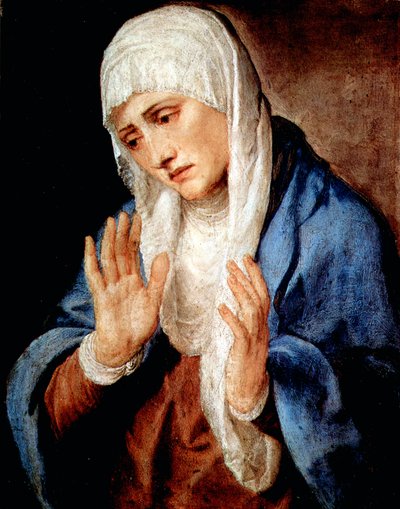 Mater Dolorosa, 1554. od Tiziano Vecelli