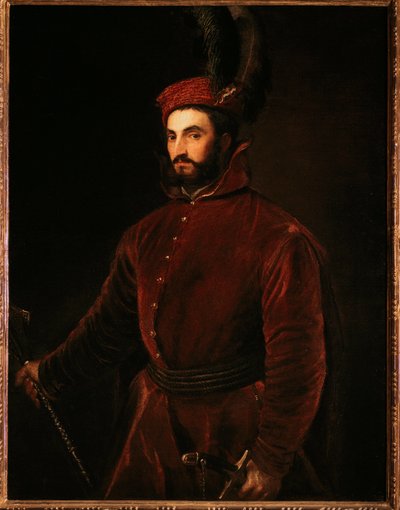 Portrét Ippolita de Medici od Tiziano Vecelli