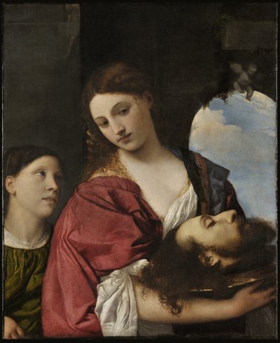 Salome s hlavou Jana Křtitele od Tiziano Vecelli