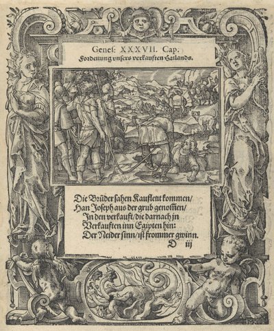 Nové umělé postavy biblických dějin, 1576., 1576. od Tobias Stimmer