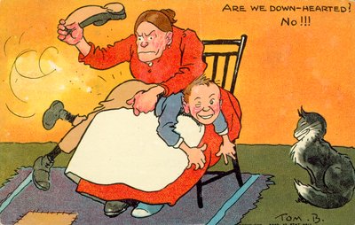 Jsme skleslí Ne! (barevná litografie) od Tom Browne