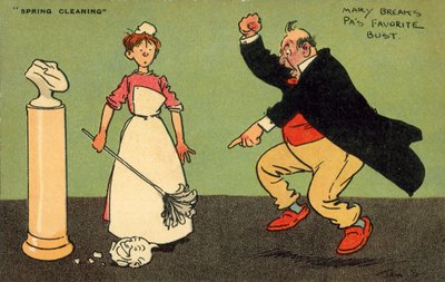 Mary zlomila tatínkovi oblíbené poprsí (barevné lito) od Tom Browne