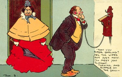 To ty Flossie, drahoušku! (chromolitho) od Tom Browne