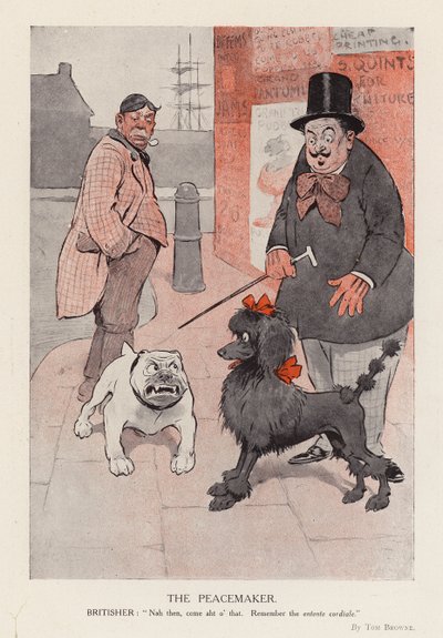 The Peacemaker (barevná litografie) od Tom Browne