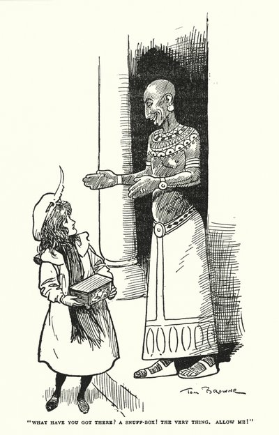 "Co to tam máš? Tabatěrku! To samé, dovol mi!" (litho) od Tom Browne