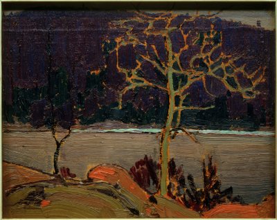 Fialový kopec od Tom Thomson
