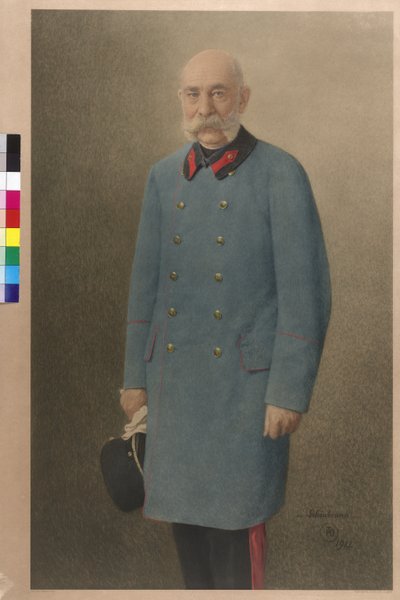 Rakouský císař František Josef I. od Tom von Dreger