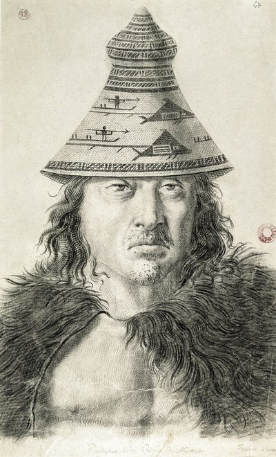 Tlupanamabu, káči ostrova Nutka (ostrov Nootka) od Tomas Suria