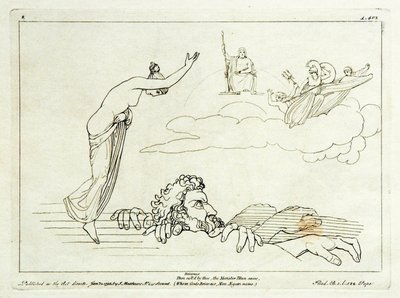 (2) Flaxman Iliad 1793, rytina 1795, 185 x 251 mm od Tommaso Piroli