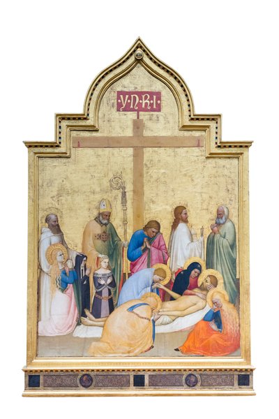 Nářek nad mrtvým Kristem od Tommaso di Stefano Giottino