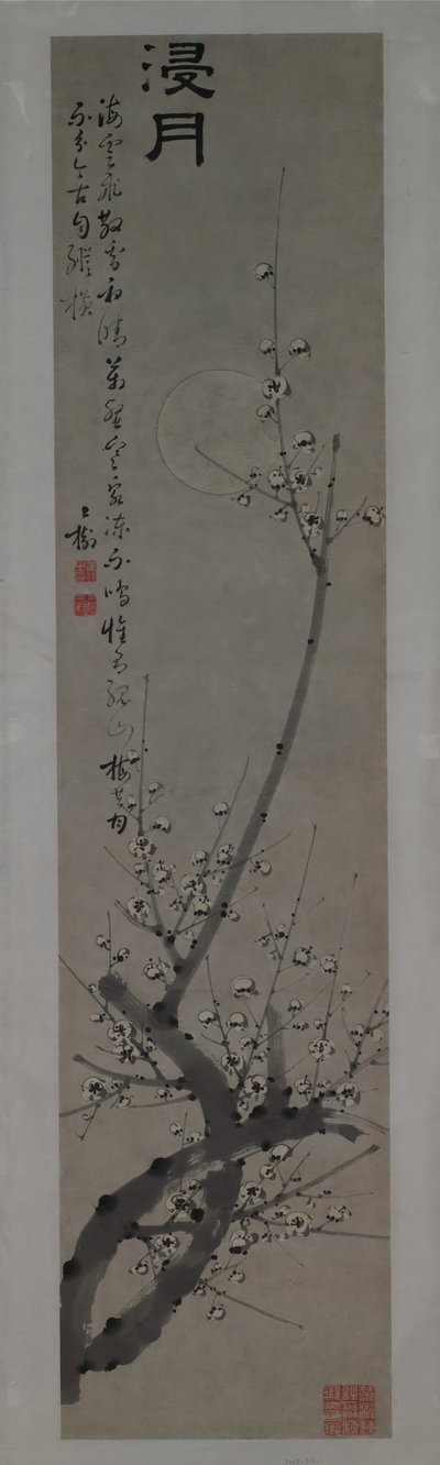 Plum Blossoms in Moonlight, druhá polovina 18. století. od Tong Yu
