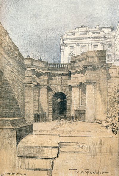 Somerset House, c1902 od Tony Grubhofer