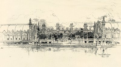 Pavilony zahradnictví a lesnictví od Tonyho Grubhofera, 1900. od Tony Grubhofer
