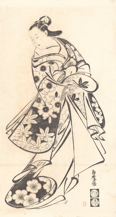Zdvořilost, ca. 1712, ca. 1712. od Torii Kiyomasu I