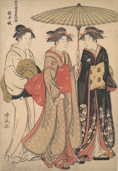 Gejša z ulice Tachibana, ca. 1786. od Torii Kiyonaga