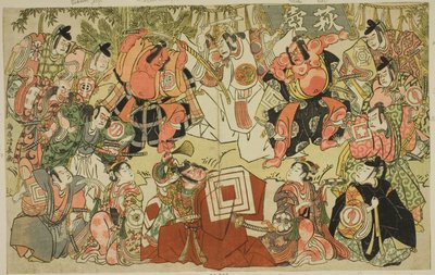 Hagitsubo - Parodie na chvíli od Torii Kiyonaga