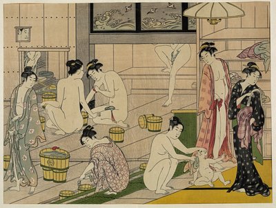 Lázně Kiyonaga pro ženy od Torii Kiyonaga